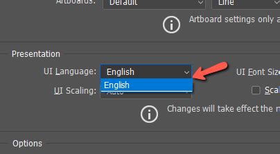 Solved: How to change the interface language in Photoshop.